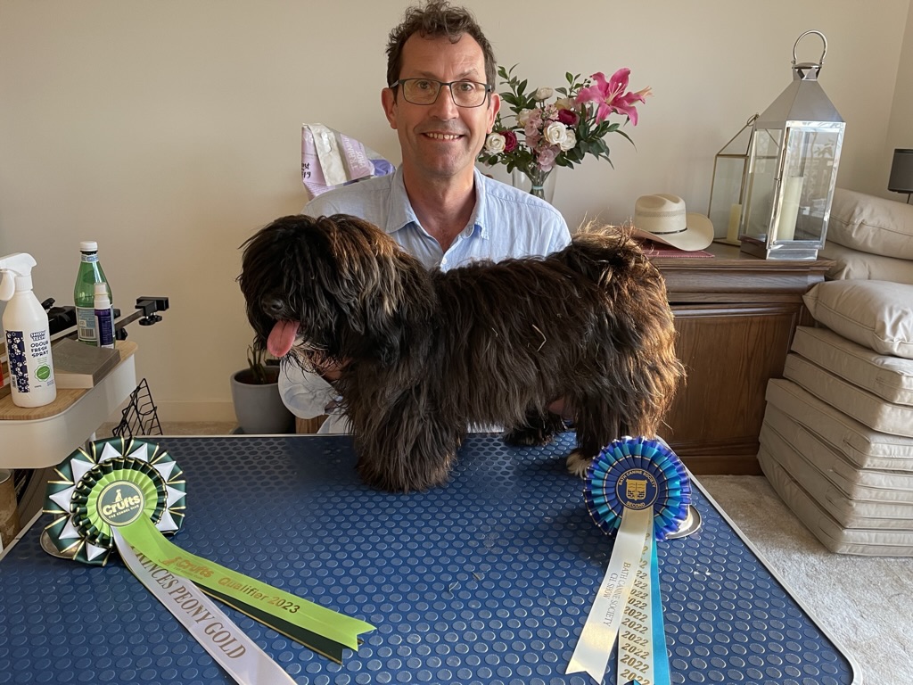 Baby with Crufts qualifier